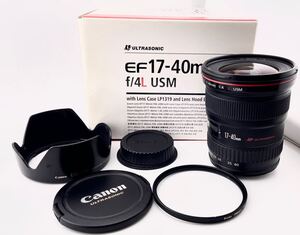 CANON EF LENS 17-40mm 1:4 L カメラレンズ レンズ 箱付き 【S82289-1174】