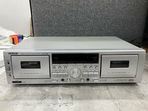 ◎0603p0103 TEAC W-865R カセットデッキ ダブルオートリバース シルバー