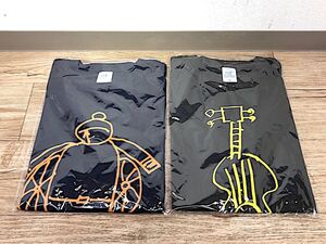 1/119【新品未開封】 浜田大先生 書き下ろしTシャツ まとめ 2点 サイズXL バイク(ネイビー) ギター(ブラック) MBSラジオ