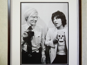 ミックジャガー/アンディ・ウォーホル/Warhol
