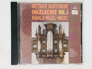 即決CD 独盤 Dietrich Buxtehude / Orgelwerke Vol.5 / Harald Vogel Orgel / Germany MD+G L 3425 F02