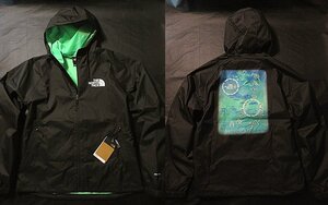 本物正規◆ノースフェイス◆マウンテンパーカー NOVELTY TNF RAIN HOOD■L■黒■CHLGDDP■新品/アメリカ限定 OVY/レインジャケット DRYVENT