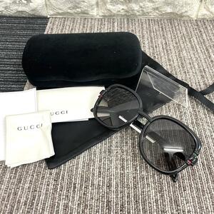 未使用　GUCCI　グッチ　GG1068　サングラス　シェリーライン