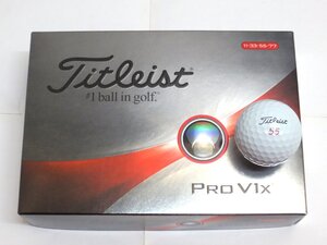 新品★タイトリスト★プロ PRO V1x ボール★2023★ダブルナンバー【11・33・55・77】★ホワイト★日本正規品★1箱★12球★送料無料