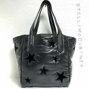 Stella McCartney ステラ マッカートニー ファラベラ チェーン スター トートバッグ ショルダーバッグ レディース 星 スター ブラック　黒