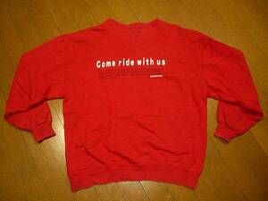 #古着屋大和 ブランド古着 ヴィンテージ ビンテージ オールド come ride with us honda HONDA ホンダ スウェット トレーナー バイク