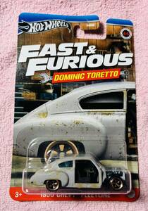 ホットウィール FAST & FURIOUS 1950 シェビー フリートライン DOMINIC TORETTO ワイルドスピード CHEVY FLEETLINE