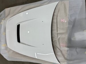 【未使用品】ASM I.S.Design エアロボンネット　CFRP　ドライカーボン　グランプリホワイト塗装済み　HONDA　ホンダ　S2000　AP1・AP2　