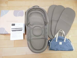 ベッドインベッド スペアクッションパッド2枚付 neomamaism ネオママイズム グレー Dove Gray 13500円相当の品 状態良好 送料無料