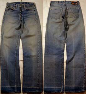 t904/LEVIS501赤耳 ヴィンテージ★程度良好 ヒゲ！