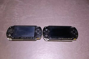 P410【ジャンク品】SONY PSP-1000 2点セット バッテリー無
