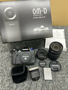 【150106】カメラ OLYMPUS OM-D E-M10 Mark IV ダブルズームキット オリンパス ※訳あり現状品