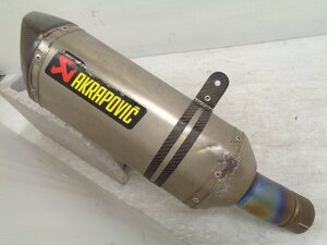 GSX-R1000R GSX-R1000 DM11A 17-22 akrapovic アクラポビッチ チタン スリップオン サイレンサー マフラー 良品【F247】