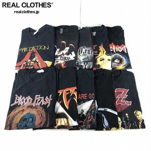 【おまとめ】Motley Crue/モトリークルー Judas Priest/ジューダスプリースト DESTRUCTION/デストラクション 他 Tシャツ /080