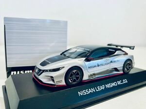 【送料無料】1/43 ニスモ特注 Kyosho 京商 NISSAN LEAF NISMO RC_02 日産 リーフ ニスモ RC_02