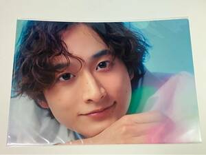  送185　クリアファイル　小関裕太 鬼寄りA4クリアファイル 「SUPER HANDSOME LIVE 2021 OVER THE RAINBOW」