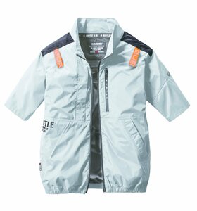 2023年最新 　バートル 空調服 AC2016　半袖 　60.アッシュグレー　3XL　単品　burtle　　