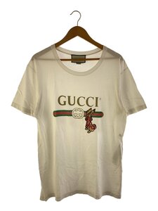 GUCCI◆Tシャツ/S/コットン/WHT