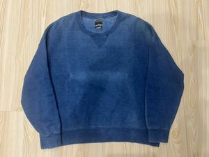 visvim INDIGO JAMBO SWEAT ヴィズヴィム　藍染め　ジャンボ　スウェット　トレーナー　Ｍ