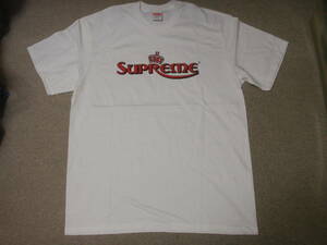 ★新品　Supreme Crown Tee White/Medium シュプリーム