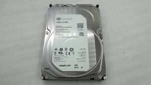 1円～ SEAGATE Video ST4000VM004 3.5インチHDD 4TB SATA 中古動作品(G362)