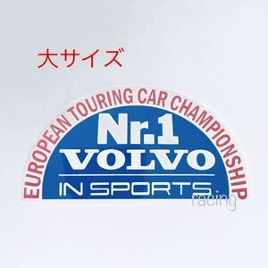 ボルボ ETCC Nr.1 VOLVO IN SPORT ステッカー 大サイズ 240 ターボ ETCC 1985 レプリカ　/ rデザイン ポールスター xc40 xc60 xc90 v50 v60