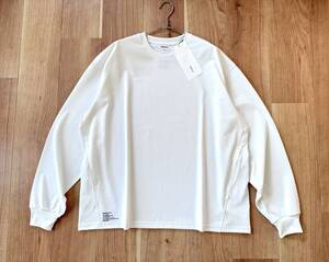 【即決・新品】 FreshService / DRY JERSEY L/S CREW NECK TEE / WHITE / M / フレッシュサービス ポケット付 クルーネック Tシャツ