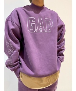 「GAP」 スウェットカットソー XX-SMALL パープル系その他 メンズ