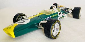 1/18 LOTUS F1 49 TEAM LOTUS No.5 1967 JIM CLARK グリーン　Quartzo カルツォ　ほぼ未使用　希少品