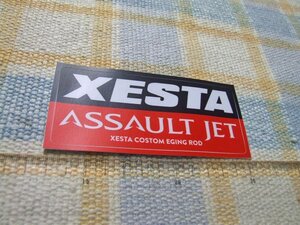 XESTA/ゼスタ/エギングロッド/ステッカー/シール/ ※ ヤフーショッピングストア/レア物商会・健美堂でも大量出品中!