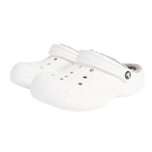 29cm クロックス バヤ ラインド クロッグ Baya Lined Clog ホワイト ライトグレー white light gray M11 ボア 新品