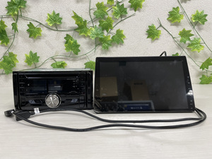 7020-00★KENWOOD /ケンウッド/ カーオーディオ/DPX-U740BTHS/カーモニター/おまとめ2点/カー用品/カーステレオ★