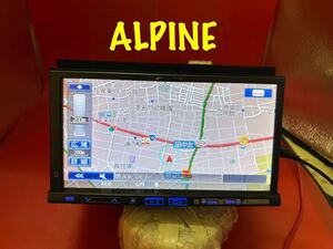 即決★アルパイン C9A1 HDD ナビ VIE-X08M同CD DVD SD AUX 地デジ フルセグ 便利 / ALPINE HDD マツダ純正