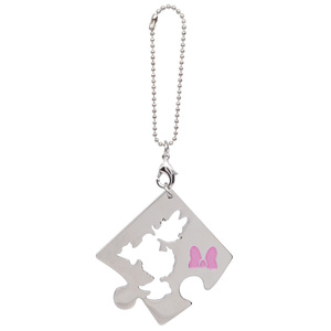 Disney (ディズニー) Daisy (デイジー) Puzzle Pewter Keyring メタルタイプ キーリング キーホルダー