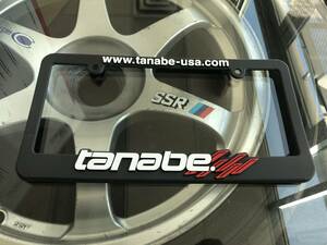 tanabe USA ライセンスプレートフレーム USDM LPF JDM stance SSR USA アメリカサイズ