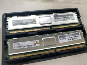 IBM 38L5901 Memory 512MB DDR2 Pc2-5300 667Mhz ECC 2枚セット 計1GB