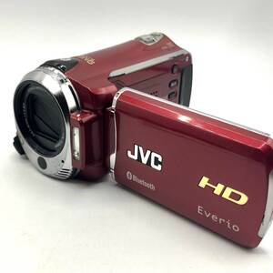 【11869】JVC EVERIO　GZ-HM570-R　デジタル ビデオ カメラ Bluetooth エブリオ 動作確認済み　二次流通 中古　