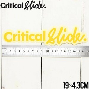 【送料無料】Critical Slide クリティカルスライド TCSS ティーシーエスエス STICKER ステッカー The Critical Slide Society STICKV9 #3