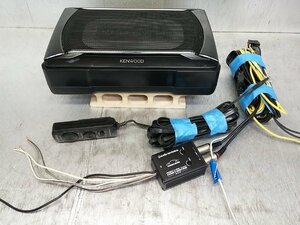 ◆セール■ケンウッド●サブウーハー/中古ウーファー/チューンナップウーハー/150W/オーディオテクニカRCA変換付□KSC-SW11(9726/11K