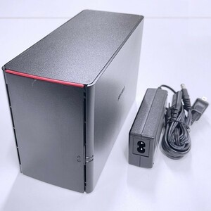 @SR1922 秋葉原万世商会 Buffalo LS220DC 8TB RAID機能搭載 高性能 4TBx2 最新FW-V1.84 更新済み