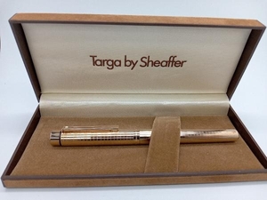 シェーファー タルガ 万年筆 カートリッジ式 ペン先14K F(中字) Sheaffer Targa ゴールド 格子柄