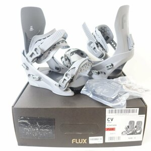 新品 ハイスペック 23/24 FLUX CV Sサイズ スノーボードビンディング フラックス カービング バインディング