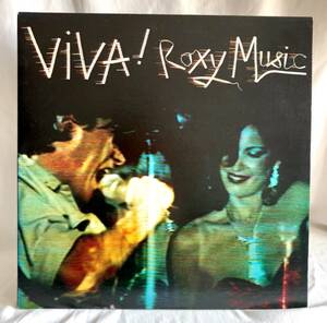 輸入盤LP Roxy Music Viva ! The Live Roxy Music Album ロキシーミュージック 見開きジャケットBrian Eno,Chris Thomas,Bryan Ferry