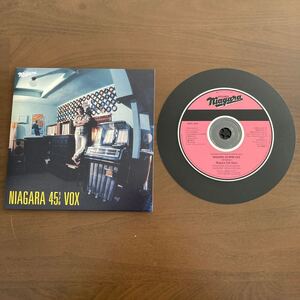 大滝詠一/山下達郎/伊藤銀次/布谷文夫/NIAGARA 45 VOX CD Edition/NIAGARA 45VOXからのCDのみ1枚とブックレット