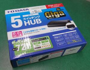 ★6721 新品 IODATA ETG-ESH052MJ スイッチングハブ