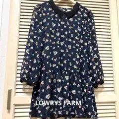 LOWRYSFARM 花柄　チュニックワンピース　12