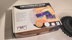 Sonnet Crescendo PCI G4 800MHz 1M レアおまけ付き PowerMac 9600