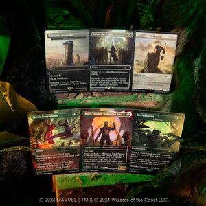 MTG マーベル　SL Black Panther Non-Foil