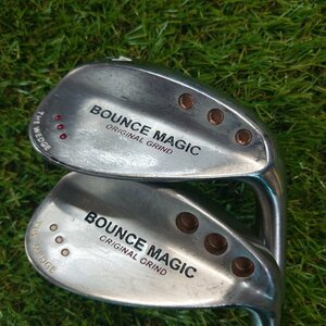 【ウェッジ２本セット】ポートウィック PORTWIKK BOUNCE MAGIC バウンスマジック ウェッジ S　58°　A　52°　WEDGE　右