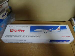 1/130　エバーライズ　JTA　日本トランスオーシャン航空　737-800　ウルトラマン